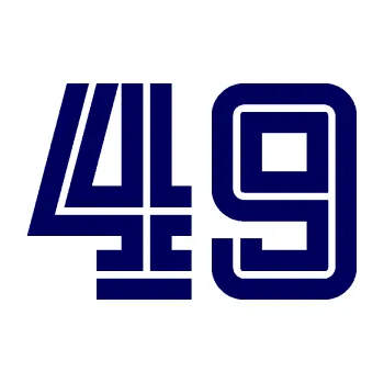 Polep vozidla Startovní číslo 49 typ 7 (23 - tmavě modrá) SAMOLEPKA NA AUTO, NÁLEPKA, FÓLIE, POLEP, TUNING, VLASTNÍ TEXT, TISK, AUTOSAMOLEPKY.cz, POLEPY, OBRÁZEK, LOGO, 3D STICKERS