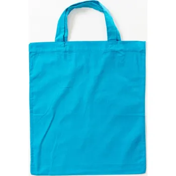 Nákupní taška Printwear Bavlněná taška s krátkými uchy XT002 Light Blue -ca. Pantone 306U-HKS 47 ca. 38 x 42 cm