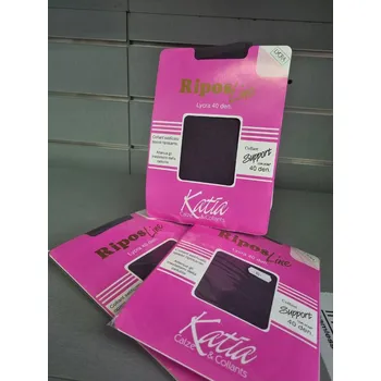 Souprava dámského spodního prádla Dámské punčochové kalhoty 40DEN - RipposLine Barva: Fume - světle šedivá, Velikost: 45323.0