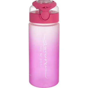 Láhev tritan uzávěr Saga růžová 0,5 l