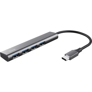 USB hub TRUST Halyx 4-port USB-C hub 24948