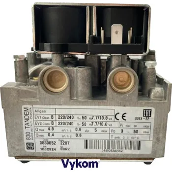 Příslušenství ke kotli Plynový ventil SIT 830 TANDEM, 220/240V, 3-50mbar