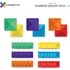 ostatní stavebnice Connetix Tiles Rainbow čtverce 42 ks