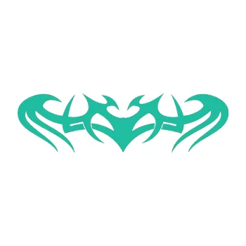 Polep vozidla Tetování 100 (25 - tyrkysová) SAMOLEPKA NA AUTO, NÁLEPKA, FÓLIE, POLEP, TUNING, VLASTNÍ TEXT, TISK, AUTOSAMOLEPKY.cz, POLEPY, OBRÁZEK, LOGO, 3D STICKERS