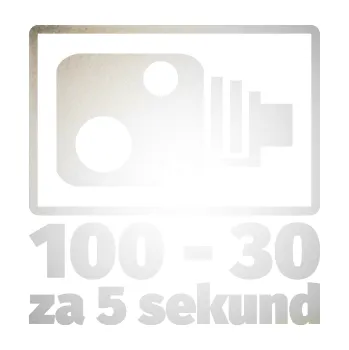 Polep vozidla SAMOLEPKA Zpomalení před radarem ze 100 na 30 za 5 sekund (82 - odrazková reflexní bílá) NA AUTO, NÁLEPKA, FÓLIE, POLEP, TUNING, VLASTNÍ TEXT, TISK, AUTOSAMOLEPKY.cz, POLEPY, OBRÁZEK, LOGO, SAMOLEPKY