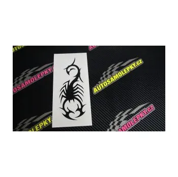 Polep vozidla Štír 001 levá (17 - šedá) SAMOLEPKA NA AUTO, NÁLEPKA, FÓLIE, POLEP, TUNING, VLASTNÍ TEXT, TISK, AUTOSAMOLEPKY.cz, POLEPY, OBRÁZEK, LOGO, 3D STICKERS