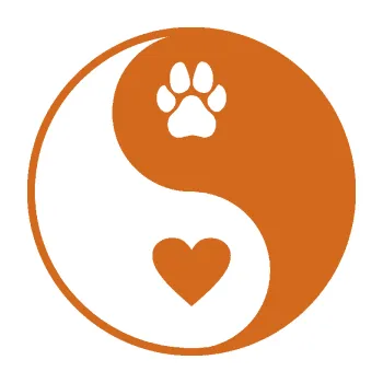 samolepka Yin Yang 002 levá srdíčko a tlapka (26 - oříšková) SAMOLEPKA NA AUTO, NÁLEPKA, FÓLIE, POLEP, TUNING, VLASTNÍ TEXT, TISK, AUTOSAMOLEPKY.cz, POLEPY, OBRÁZEK, LOGO, 3D STICKERS