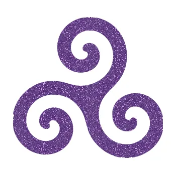 samolepka Triskelion keltský znak (87 - Ultra Metalic fialová) SAMOLEPKA NA AUTO, NÁLEPKA, FÓLIE, POLEP, TUNING, VLASTNÍ TEXT, TISK, AUTOSAMOLEPKY.cz, POLEPY, OBRÁZEK, LOGO, 3D STICKERS