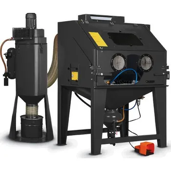 Pískovačka Tlaková tryskací kabina ECO-140PF - Contracor Barva: Šedá