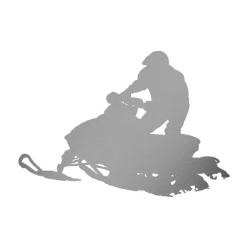 Polep vozidla Sněžný skútr 001 levá (42 - stříbrná metalíza) SAMOLEPKA NA AUTO, NÁLEPKA, FÓLIE, POLEP, TUNING, VLASTNÍ TEXT, TISK, AUTOSAMOLEPKY.cz, POLEPY, OBRÁZEK, LOGO, 3D STICKERS