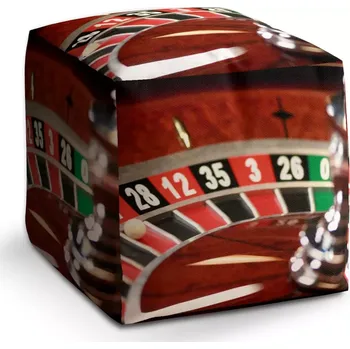 Taburet Taburet Kostka Ruleta: 40x40x40 cm - Sablio