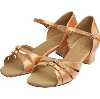 Pánské polobotky Taneční boty Supadance 1557 dětská satén tělová Velikost: 3,5