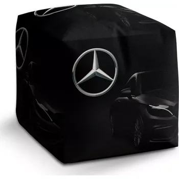 Taburet Taburet Kostka Logo 6 Auto: 40x40x40 cm - Sablio