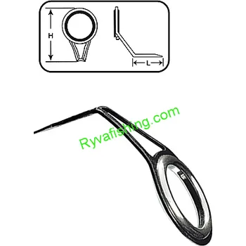 Očko vázací na jedné stopce slim TS vel.20 (Vázací očko na jedné stopce Titanium Oxide)