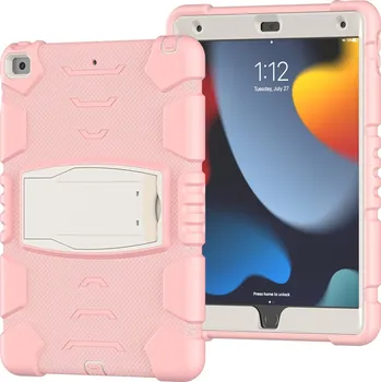Pouzdro na tablet Extra odolný obal s držákem pro Apple iPad 10,9" 2022 (10.generace) - světle růžový