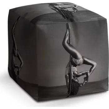 Taburet Taburet Kostka Pole dancer: 40x40x40 cm - Sablio