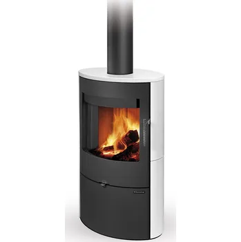 Krbová kamna ROMOTOP SONE 05 3,0-7,8 kW krbová kamna, bílá matná