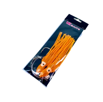 Nástraha LK Baits Návazec Chobotnice 8/0 12cm Orange/Oranžový