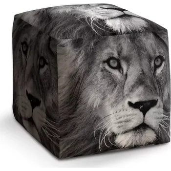 Taburet Taburet Kostka Lev 2: 40x40x40 cm - Sablio