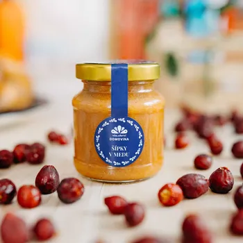 Včelařství Domovina Šípky v medu Hmotnost: 170 g