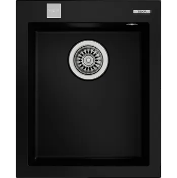 Teka Forsquare dřez tegranit 50x41 cm černá 115230010