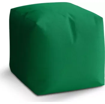 Taburet Taburet Kostka Bledě zelená: 40x40x40 cm - Sablio