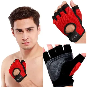 Cyklistické rukavice Rea Tréninkové rukavice FlexiFit Pro Red/Black XL