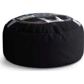 Sedací pytel Kulatý taburet Circle AMG interiér: 38x48 cm - Sablio