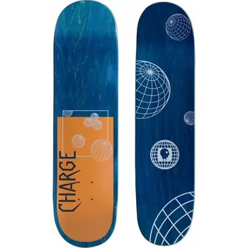 Příslušenství pro skateboard Deska CHARGE Sphere 8.375x32.125" | 21.3x81.6cm | BLUE
