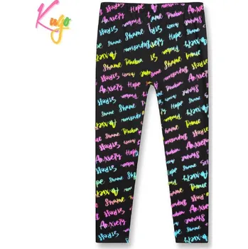 Dětská móda Dívčí legíny Kugo SL0401, tmavě modré