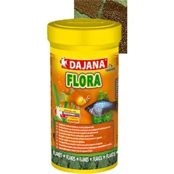Krmivo pro rybičky Flora s řasou spirulina 250ml