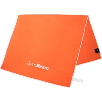 Sport GymBeam Sportovní rychleschnoucí ručník Orange/White oranžová