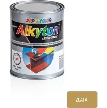 barva na kov Alkyton hladký zlatý 0,75 l