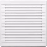 airRoxy SVMn 80-150 plastová přizpůsobitelná mřížka s jemnou mřížkou (170x170), bílá