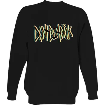 Pánská mikina Mikina bez kapuce Unisex s potiskem DONTBEADICK 3D pánské