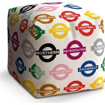 Taburet Taburet Kostka Metro: 40x40x40 cm - Sablio