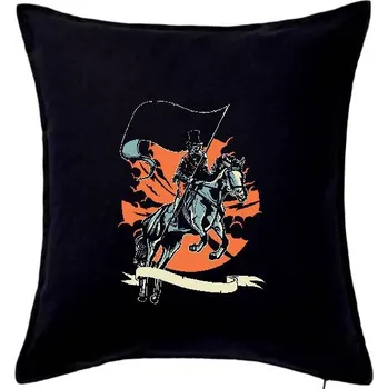 Polštář Plague Doctor - Polštář 50x50 - 50x50 - Pouze potah ( Černá )