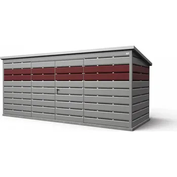 Přístřešek na popelnici Přístřešky na popelnice 5m x 2m