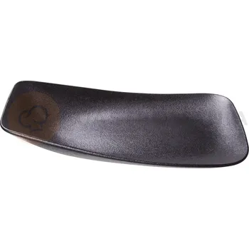 Talíř Obdélný talíř, černý 33 x 23 cm | ARIANE, Dazzle