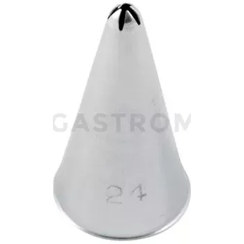 Výroba svíčky Zdobící špička - hvězda - 18x34x4 mm - BX0031-1 | MARTELLATO, Fancy Piping Nozzles