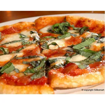 Kuchyňská sůl Forma na pizzu, moučníky a dorty SFT228 PIZZA PAN, kulatá 28x2 cm | SILIKOMART, Uniflex