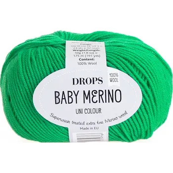 Příze Příze DROPS Baby merino uni color 31- zelená