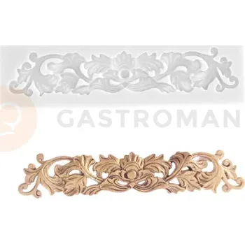 Výroba svíčky Forma na cukrovou hmotu SLK 393 - ornament, 125x20 mm | SILIKOMART, Sugarflex Decoro