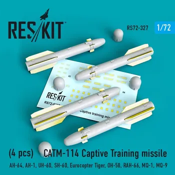 Plastikový model 1/72 CATM-114 Captive Training missile (4 pcs.)
