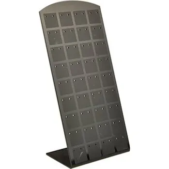 Náušnice Stojánek na náušnice organické sklo černý (STOJ03)