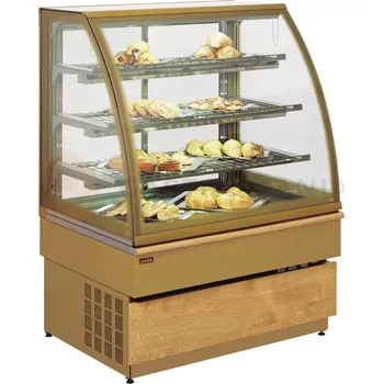 Chladící cukrářská vitrína 1000, zlatá | UNIS, Georgia III