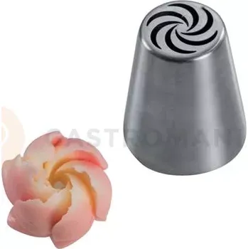 Výroba svíčky Cukrářská špička Květina - 37x42 mm - BX0056-1 | MARTELLATO, Floreal