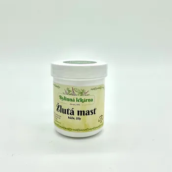 Tělový balzám Bylinná lékárna Žlutá mast originální receptura paní Kamenické (kůže, žíly) Varianta: 48g