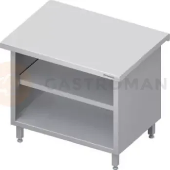 Kuchyňská linka Centrální stůl se dvěma policemi, vrchní deska z nerezové oceli, 1100x735x880 mm | STALGAST, ST 234