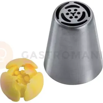 Výroba svíčky Cukrářská špička Květina - 37x42 mm - BX0002-1 | MARTELLATO, Floreal